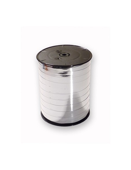 Cinta Regalo Metal 7mm Plata 250m
