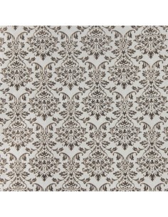 Papel Opera 30X30 12h Marfil Bronce