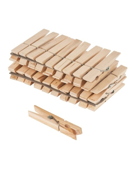 Pinzas de madera 20u
