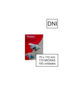Fundas de plastificar DNI 100u