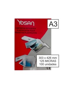 Fundas de plastificar A3 100u