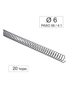 Espirales metálicas para encuadernar 2