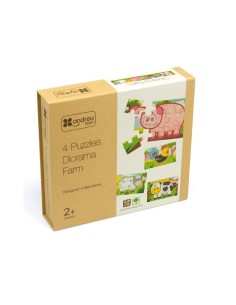 Diorama 4 Puzzles Granja