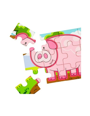 Diorama 4 Puzzles Granja