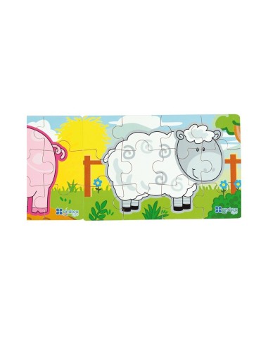 Diorama 4 Puzzles Granja