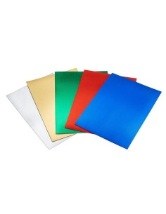 Goma EVA 40x60 unicolor METALIZADA