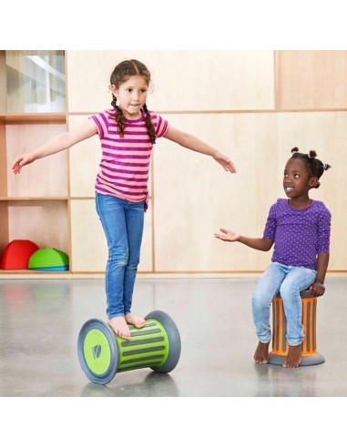 Rodillo de equilibrio verde