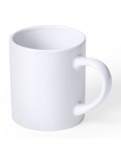 Taza cerámica blanca 25ml para decorar