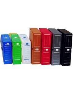 Archivador definitivo Fº plástico 5u