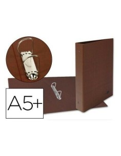 Carpeta forrada 1/4 2 anillas de 25mm