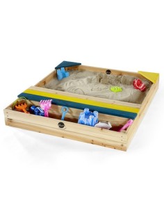 Arenero de madera con Almacenamiento