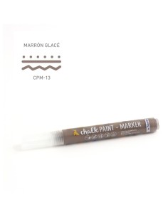 Rotulador Chalk Paint Marrón Glace