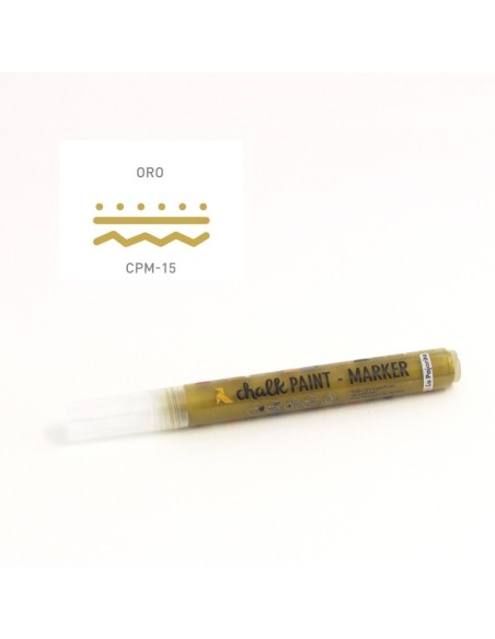 Rotulador Chalk Paint Oro