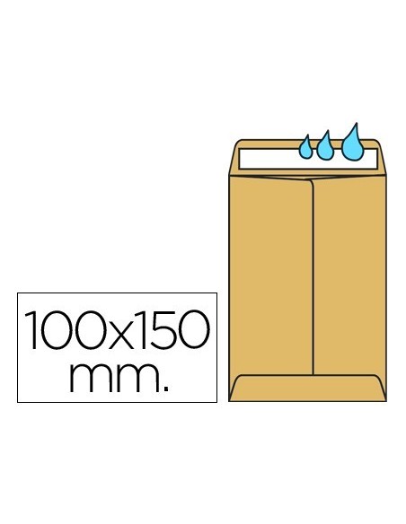 Sobre salario 100x150 Kraft 100u