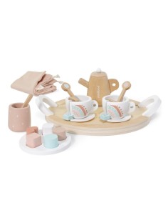 Set de Té Madera para muñecos
