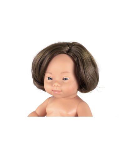 Muñeca 38cm Caucásica con Síndrome de Down