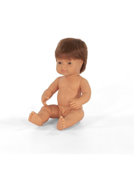 Muñeco 38cm Caucásico Pelirrojo