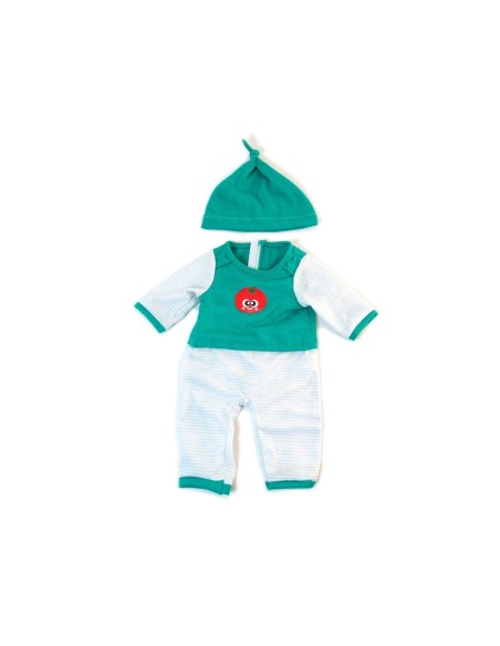 Pijama frio verde para muñeco de 38cm
