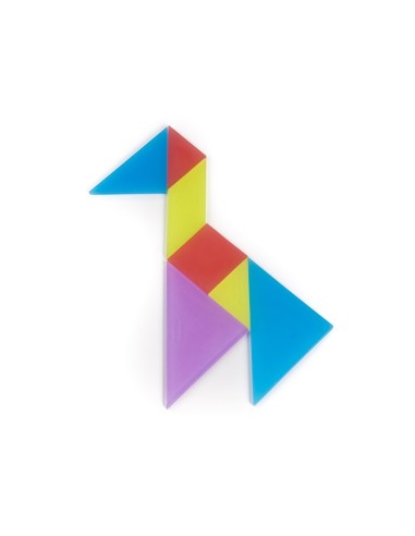 Tangram translúcido