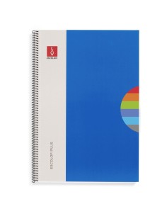 Bloc Espiral A4 Escolofi PLUS 120h