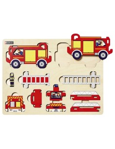 Maqueta Camión De Bomberos