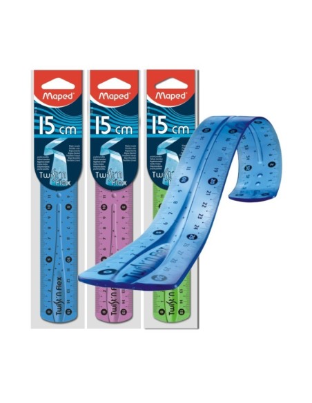 Regla flexible Maped 15cm