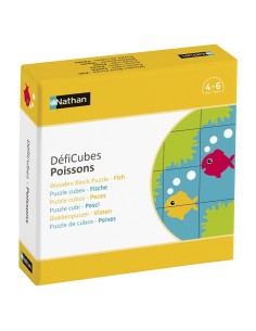 Puzzle Cubo Peces