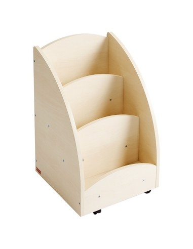 Mueble Librería 3 Huecos Abedul