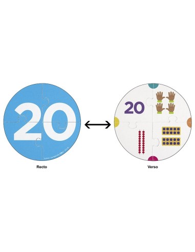 Las Ruedas De Los Números Del 10 Al 20