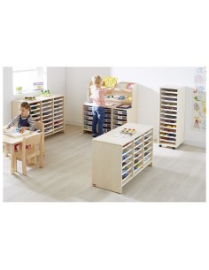 Mueble Bajo 24 Bandejas Abedul 2