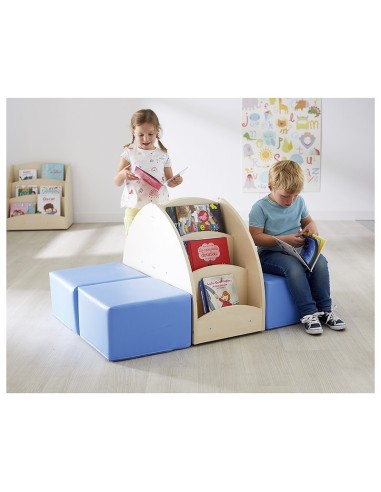 Mueble Librería 3 Huecos Abedul