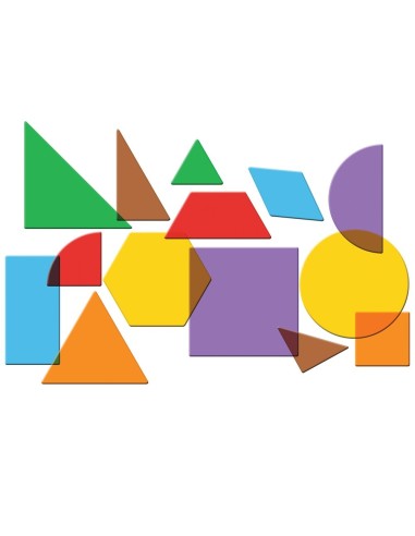 Formas geométricas translúcidas 408u