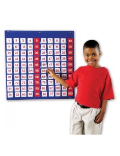 Panel de 100 casillas+ 120 fichas