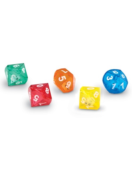 Dados en Dados 10 Caras 72u