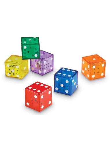 Dados en Dados 6 Caras 10u