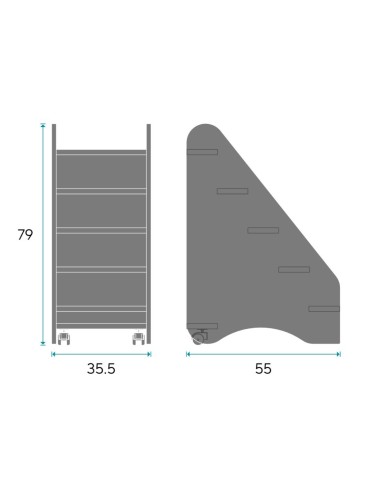 Escalera cambiador Kiddy Step