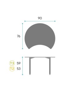 Mesa infantil Eclipse Kiddy E 2