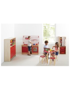Mesa De Cocina Roja 2