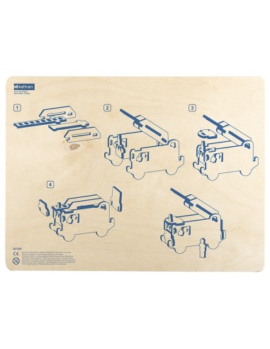 Maqueta Camión De Bomberos