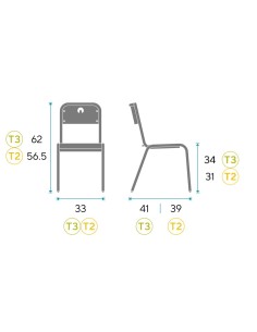 Silla escolar Kiddy Vinta 2