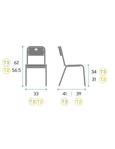 Silla escolar Kiddy Vinta