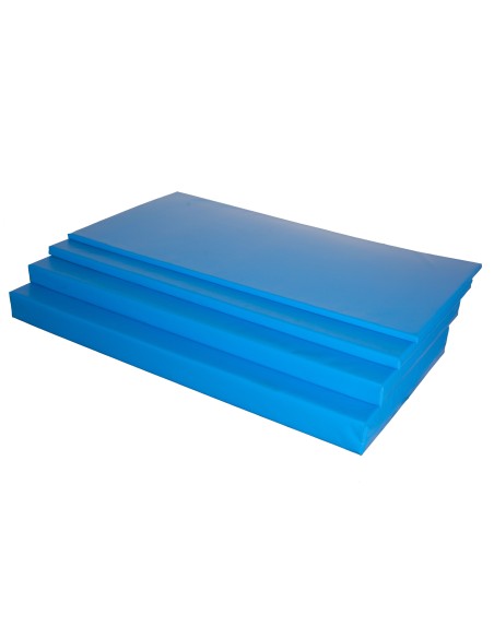 Colchoneta ligera 200x100x4cm Azul